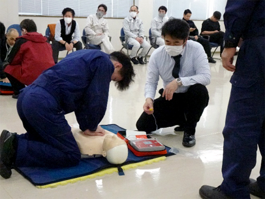 AED操作研修会